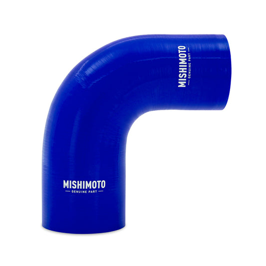 Mishimoto Silicone Reducer Coupler 90 Degree 2.75in to 3in - Blue - #MMCP-R90-27530BL