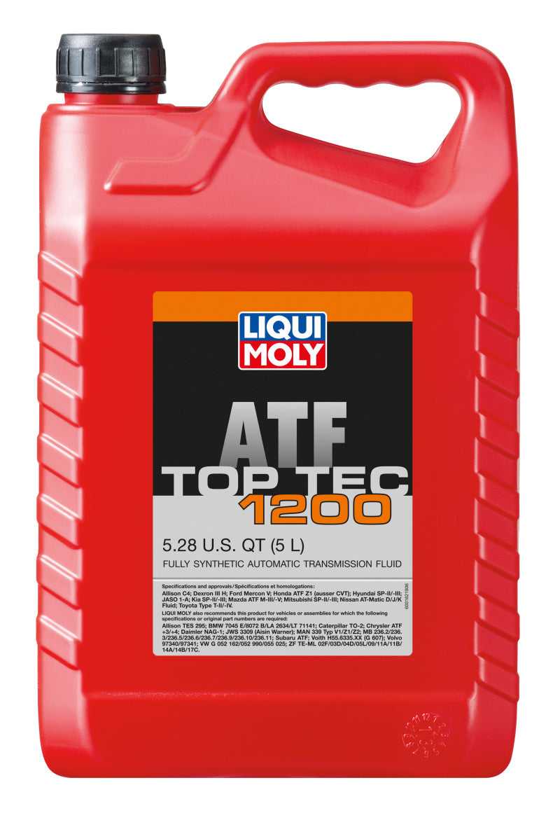 LIQUI MOLY 5L Top Tec ATF 1200 (20020) - Pack of 4