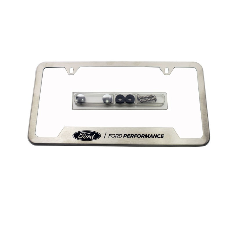 Ford Racing Stainless Steel for Ford Performance License Plate Frame