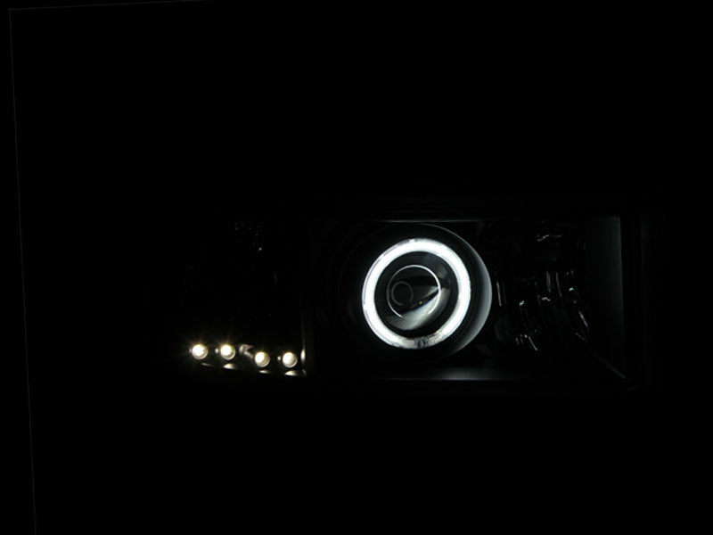 ANZO 1994-2002 Dodge Ram 2500 LED Projector Headlights