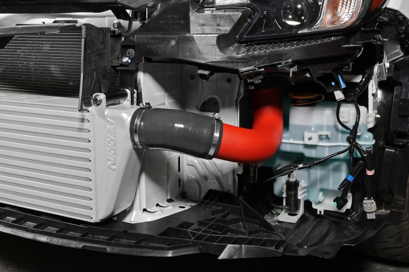 PERRIN 22-26 Subaru WRX Front Mount Intercooler Kit (Red Tubes & Silver Core)