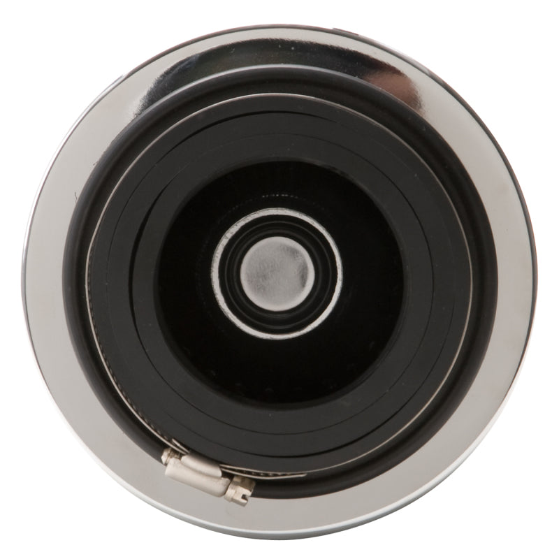 Edelbrock 43690 Air Filter Pro-Flo Series Conical 10 in Tall Black/Chrome