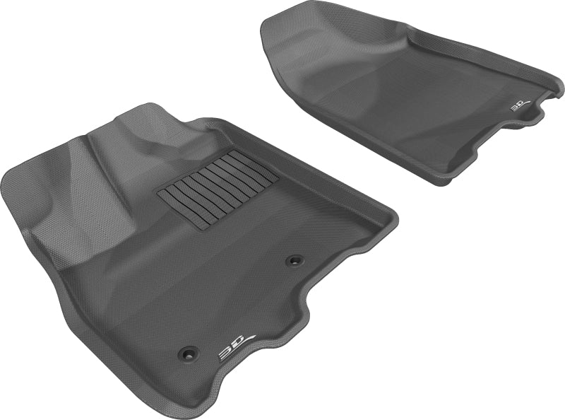 3D MAXpider Kagu Front Floor Mats for 2013-2020 Toyota Sienna