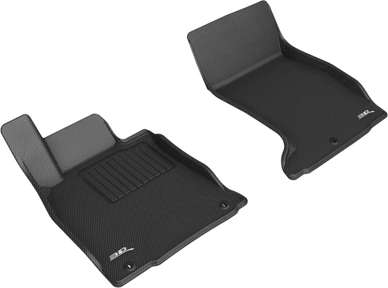 3D MAXpider Kagu Front Floor Mats for 2019-2023 Genesis G70 (AWD)