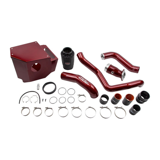 Wehrli Custom Fabrication WCF100414-GW Stage 2 Intake Bundle Kit Gloss White for 2020-2026 Chevrolet Silverado / GMC Sierra 2500 HD / 3500 HD 6.6L L5P Duramax