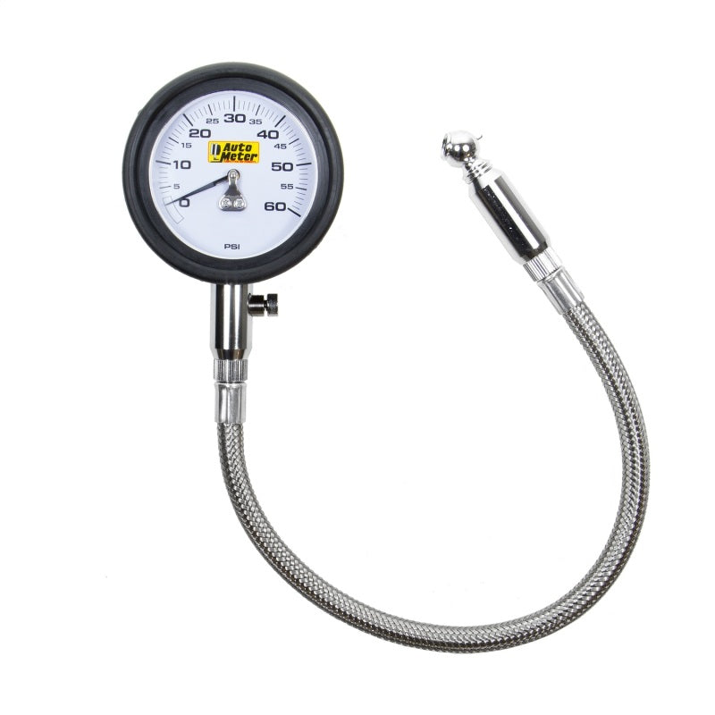 AutoMeter 2160 60PSI Lo-Pressure Tire Pressure Gauge
