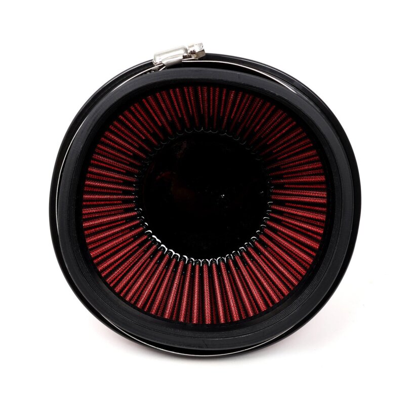 BLOX Racing Shorty Performance 5in Air Filter w/3.5in Velocity Stack and Coupler Kit - Black BXIM-00323-BK