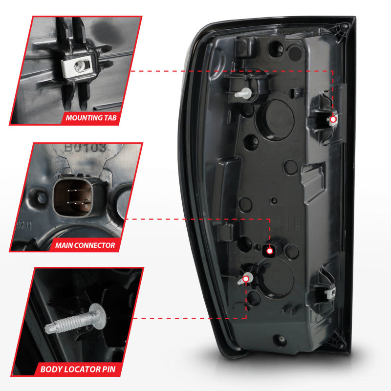 ANZO 2019-2026 GMC Sierra 1500 LED Taillights