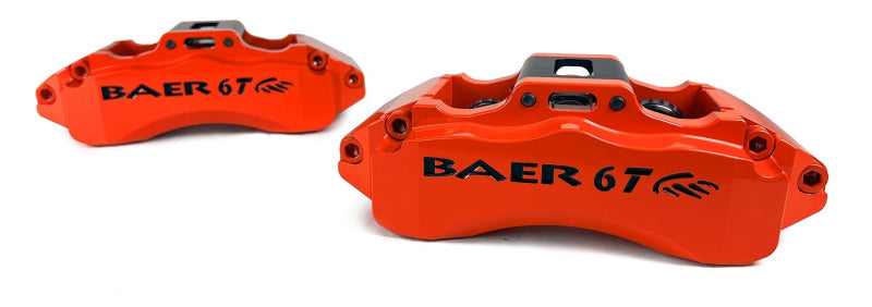 Baer Brakes 21-26 Ford Bronco 13.5in 6T Front SZ Brake Kit - Hugger Orange