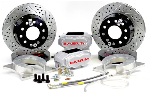 Baer Brakes Rear Ends w/ Ford 9in SB HE 11in SS4+ Deep Stage Rear SDZ Brake Kit - Clear