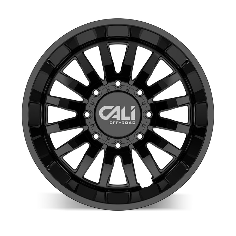 Cali Off-Road Summit Dually Rear 20x8.25 8x165.1 -232mm Gloss Black Wheel 9110D-2881GBR232