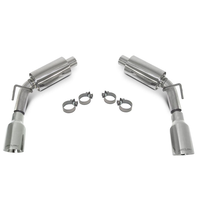 SLP LoudMouth II Axle-Back Exhaust with 4in Tips for 2010-2015 Chevrolet Camaro V8