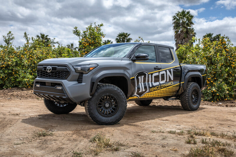 ICON 2024-2025 Toyota Tacoma 1.25-3in Lift, Stage 7 Suspension System, Billet, Overland Rear Springs
