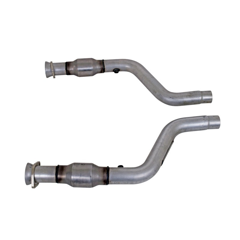 BBK Performance 1796 Short Mid X-Pipe with Catalytic Converters (2-3/4 in) for 2005-2008 Chrysler 300, Dodge Charger / Magnum (5.7L Hemi)