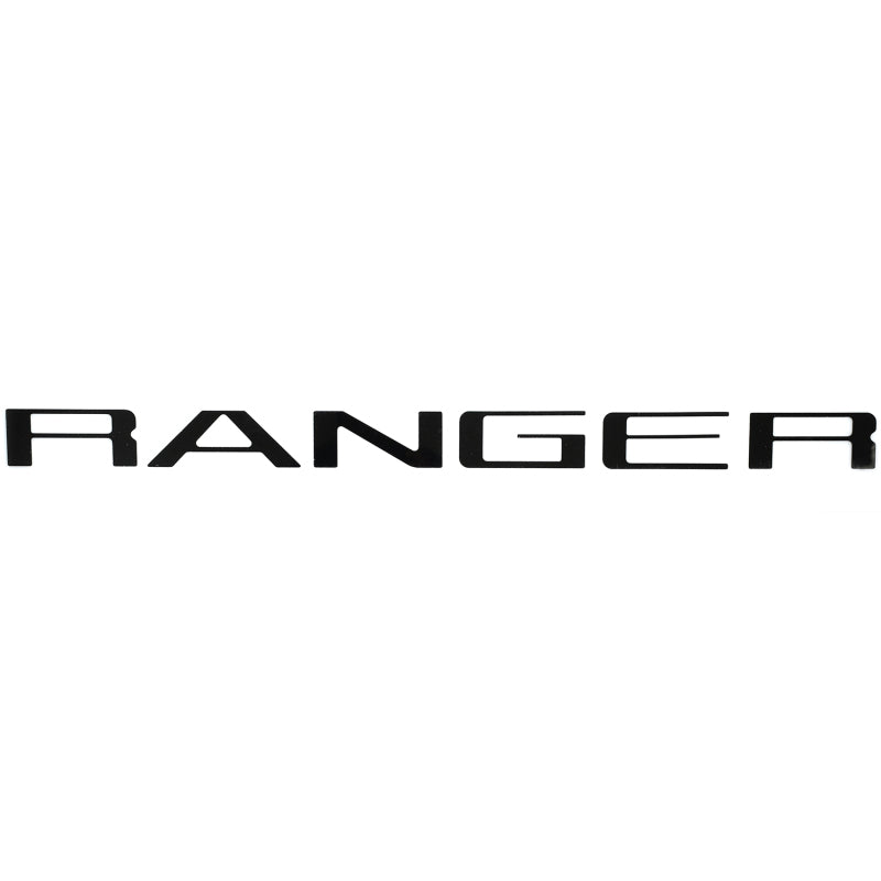 Putco for 2019-2020 Ford Ranger - Black Platinum Tailgate Letters RANGER
