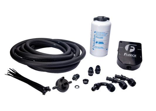 Fleece Performance FPE-34780 for 98.5-02 Dodge Cummins Auxiliary Fuel Filter Kit