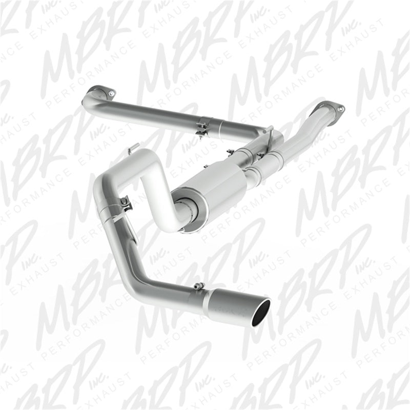 MBRP S5408AL Cat-Back Exhaust System - 2016-2020 Nissan Titan XD 5.6L | Aluminized