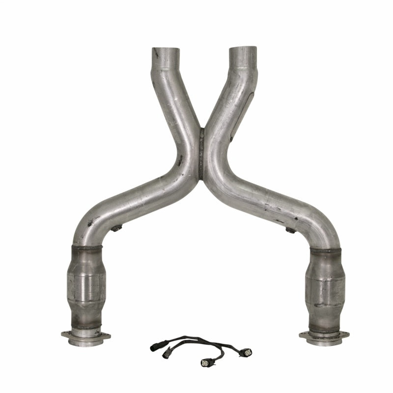 BBK Performance 1658 Short Mid X-Pipe with Catalytic Converters (3 in) for 2011-2014 Ford Mustang GT 5.0L