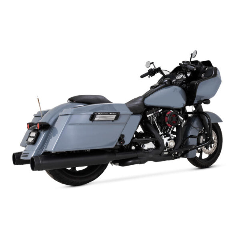 Vance & Hines 46371 Power Duals PCX Header Black for 2017-2025 Harley-Davidson Touring