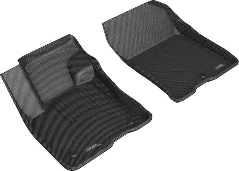 3D MAXpider Kagu Front Floor Mats for 2021-2024 Ford Bronco