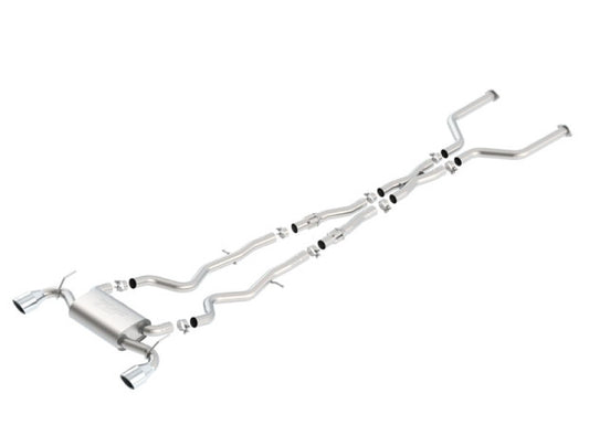 Borla 140703 2017 Infiniti Q60S 3.0T V6 S Type Catback Exhaust - #140703