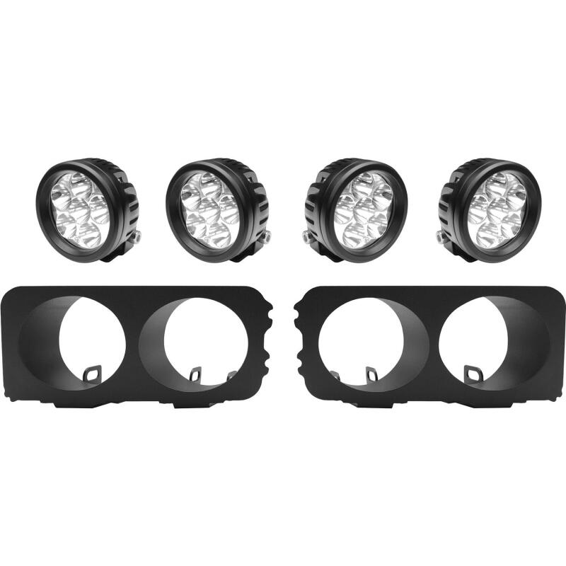 Westin 58-9905 Universal Light Kit for Outlaw Front Bumper Textured Black