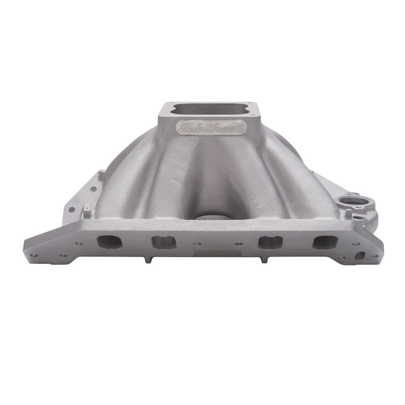 Edelbrock 28002 Manifold Big Victor II BBC with Edelbrock Profiler or Dart Big Chief Heads Dominator