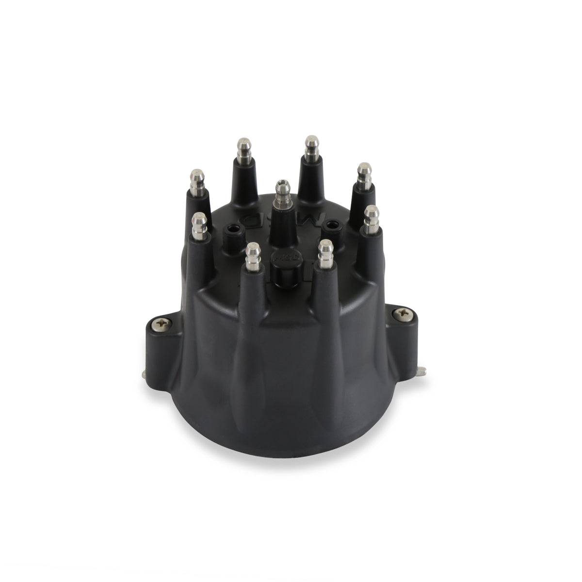 MSD 84333 Distributor Cap - V8 - HEI Terminals - Black - Spark Plug Wire Retainer