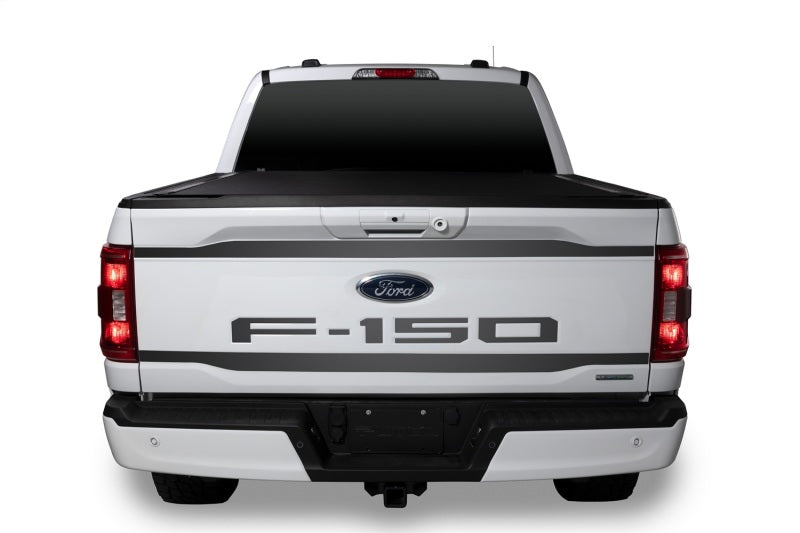 Putco for 2021 Ford F-150 Ford Lettering (Cut Letters/Black Platinum) Tailgate Emblems