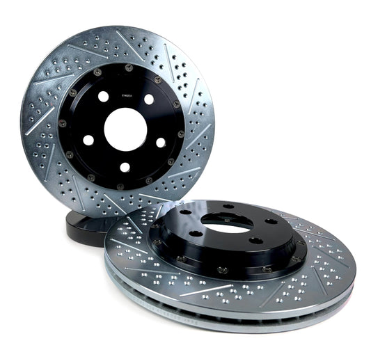 Baer Brakes 16-24 Chevrolet Camaro LT Eradispeed+ Rear SDZ 2-Piece Performance Brake Rotors