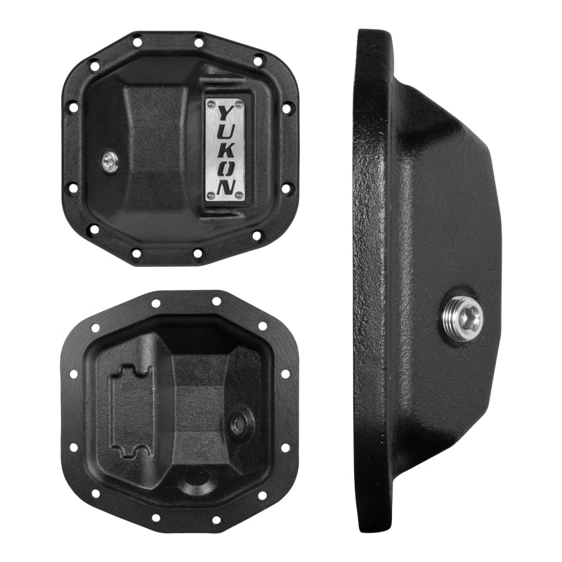 Yukon Gear & Axle YHCC-D30JL Hardcore Nodular Iron Cover for 2018 Jeep Wrangler JL Front Dana 30