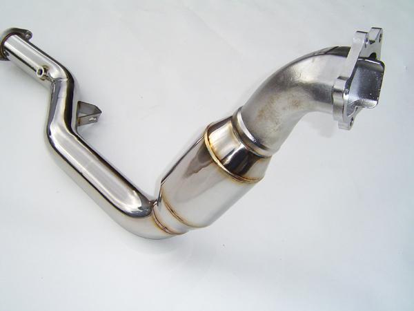 Invidia HS05SLADPC 05-09 Subaru Legacy GT Auto High flow Cat Down pipe