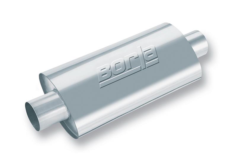 Borla 40943 XR-1 Racing Sportsman 3 inch Outlet / 3 inch Inlet Round, Oval or Offset Muffler - #40943