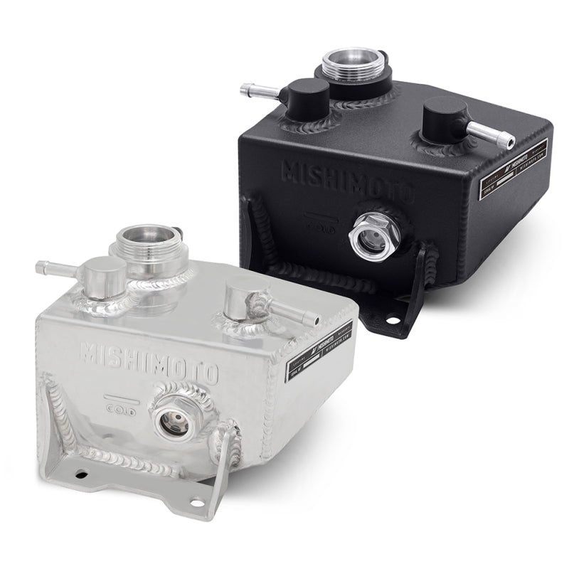 Mishimoto 2024+ Ford Mustang V8/2.3L EcoBoost Expansion Tank - Polished - #MMRT-MUS-24P