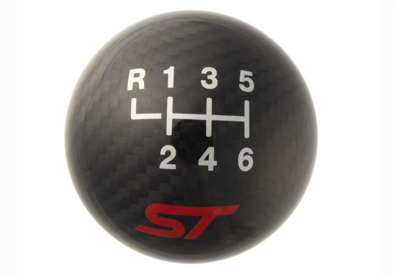 Ford Racing for 2013-2017 Focus ST Black Carbon Fiber 6 Speed Shift Knob