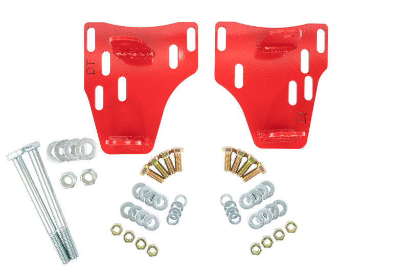 UMI Performance 2406-R LSX Motor Mounts Red for 1974-1981 F-Body