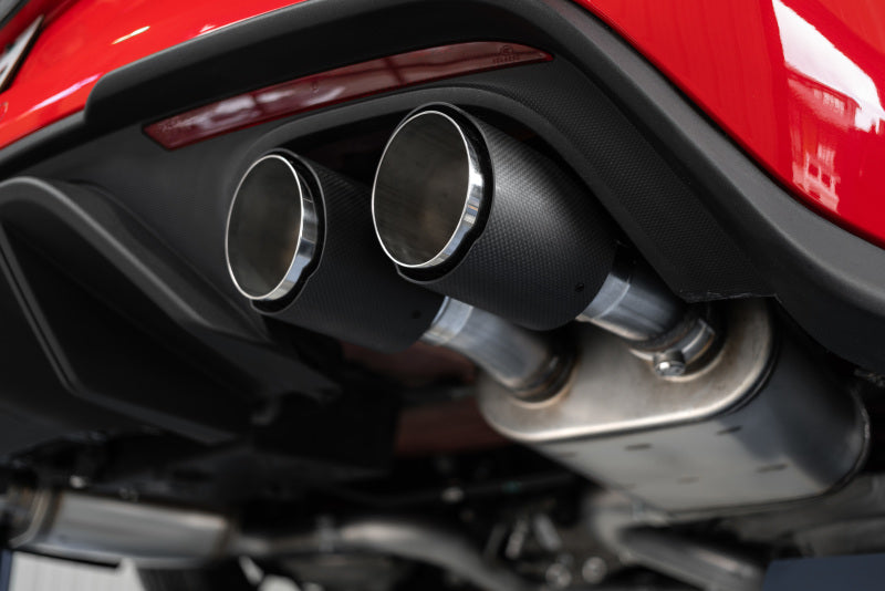 MBRP S72093CF Armor Pro Cat-Back Exhaust - Dual Quad Split Rear Exit | 2018-2023 Ford Mustang GT 5.0L V8 (Active Exhaust)