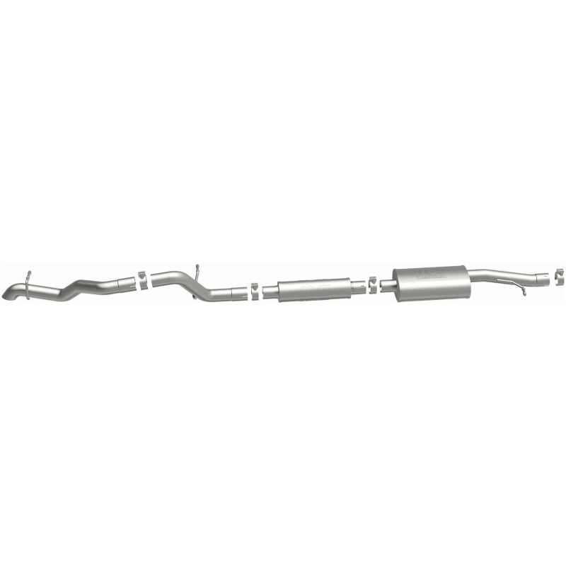 MagnaFlow 19539 12-18 Jeep Wrangler 2.5in Overland Series Cat-Back Exhaust - #19539