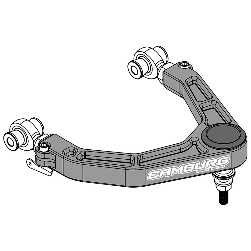 Camburg Engineering CAM-110233-RED KINETIK Billet Uniball UCA Red for 2017-2025 Ford F-150 Raptor