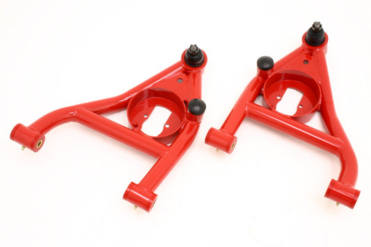 BMR 1967-1969 1st Gen F-Body Lower A-Arms Non-Adj. Rear Bump Stops (Polyurethane) - Red