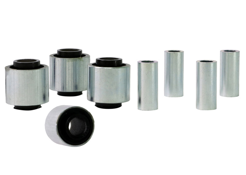 Whiteline W63393 Rear Control Arm Lower Front Inner & Outer Bushing Kit for 1999-2009 Subaru Legacy, 2000-2009 Subaru Outback
