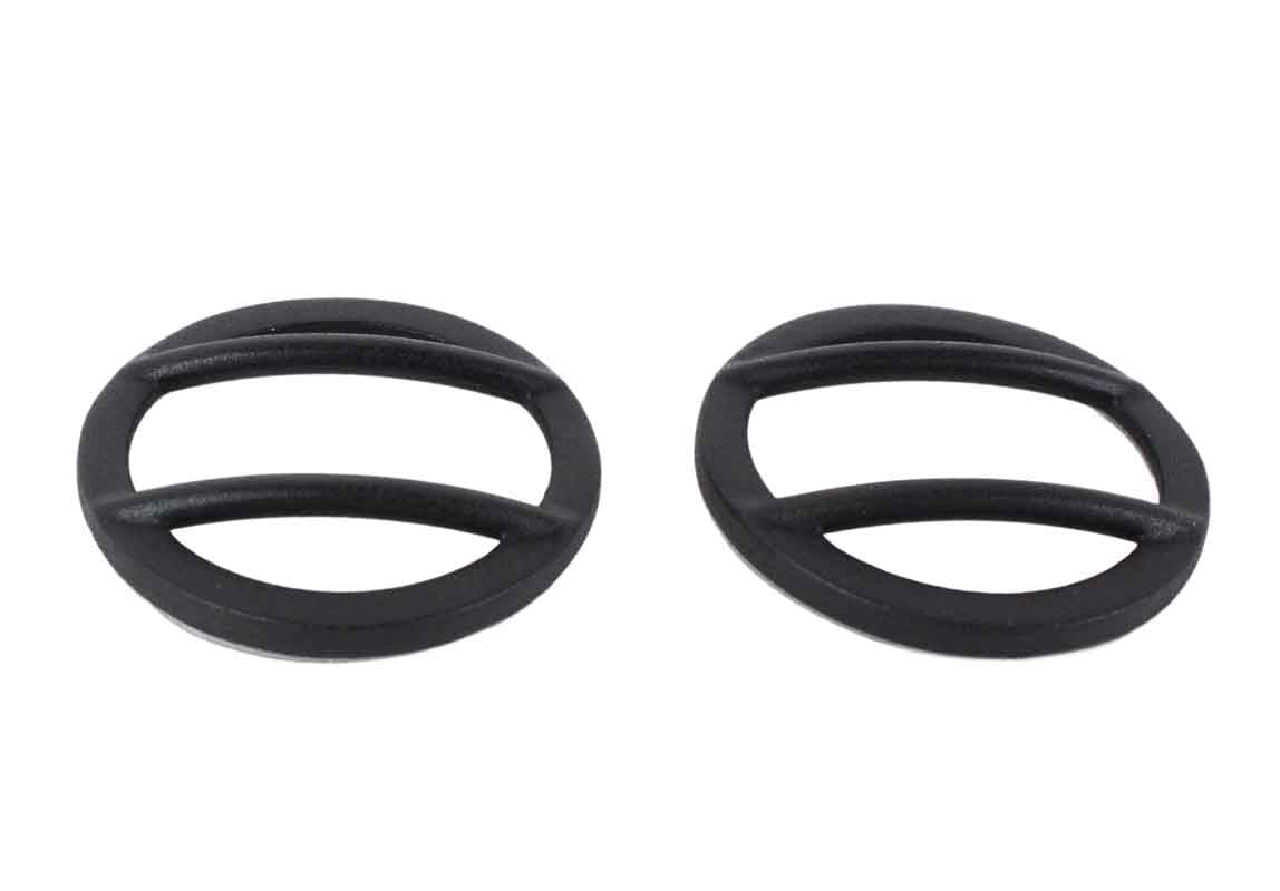Kentrol 80008 Side Marker Covers Pair for 2007-2018 Jeep Wrangler JK - Textured Black