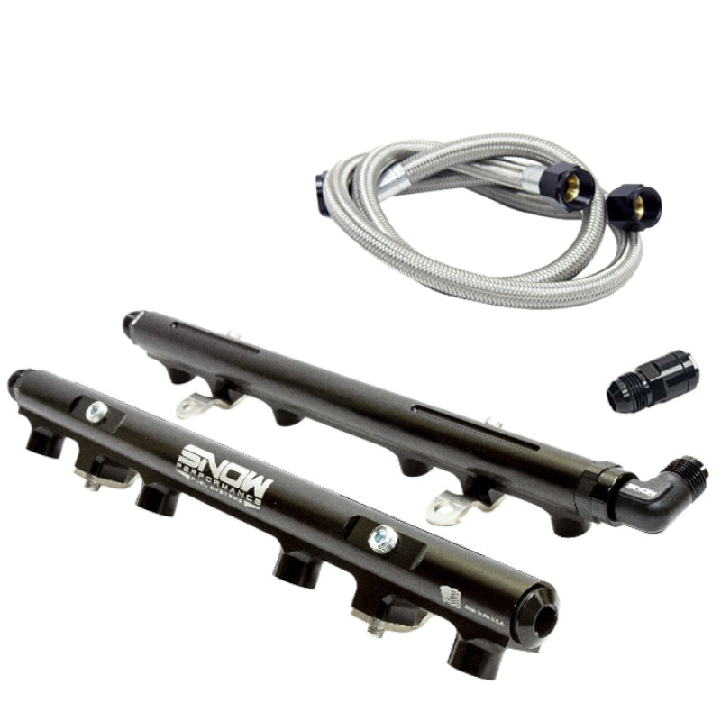 Snow Performance SNF-30012F for 11-17 Ford Coyote Factory Hookup Fuel Rail Kit (Pair)