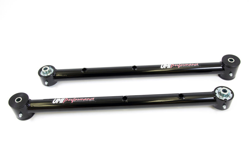 UMI Performance 4038-B Lower Control Arms Polyurethane/Roto-Joint Black