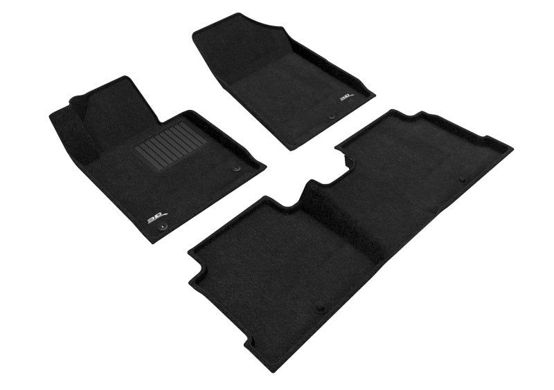 3D MAXpider Elegant Front & Rear Floor Mats for 2015-2019 Hyundai Sonata