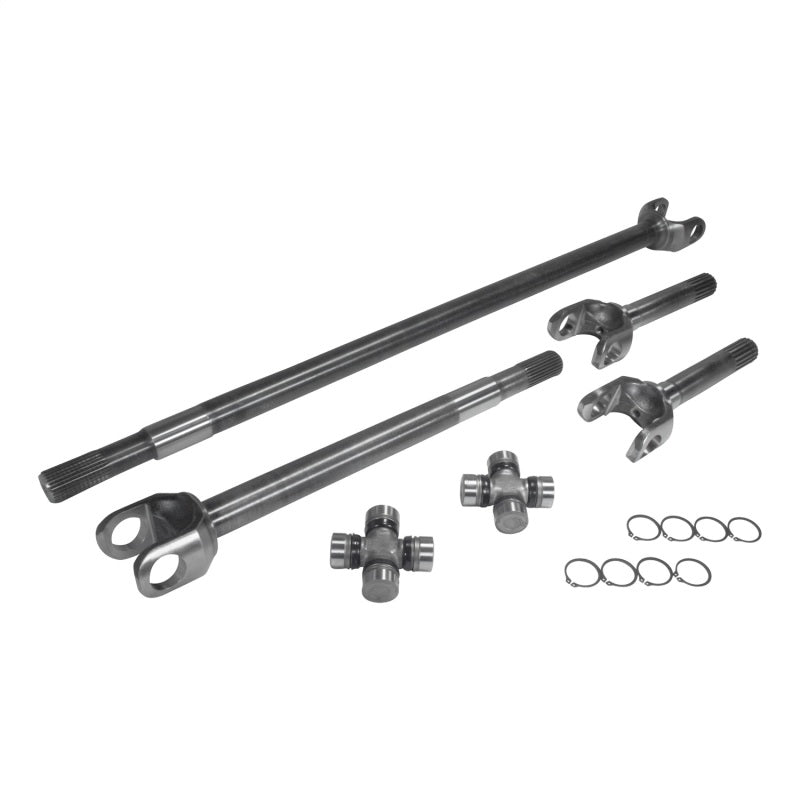 Yukon Gear & Axle YA W24118 Front 4340 Chrome-Moly Replacement Axle Kit For 1979-1987 GM 8.5in 1/2 Ton Truck and Blazer