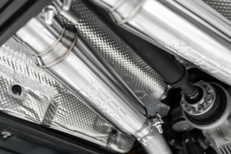 MBRP S7117AL Armor Lite Cat-Back Exhaust - Dual Rear Exit | 2015-2023 Dodge Charger 5.7L/6.2L/6.4L HEMI