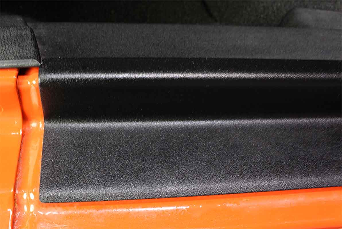 Kentrol 80585 Entry Guards 4 Piece for 2007-2018 Jeep Wrangler JKU 4-Door - Textured Black