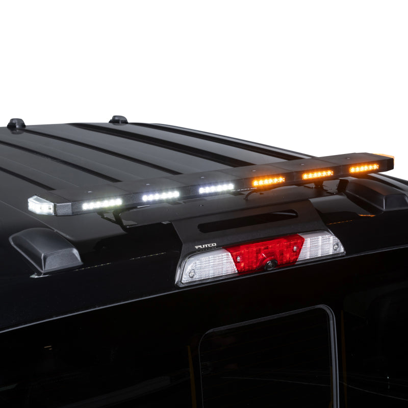 Putco for Universal 36in Tri Color Hornet Light (Amber/Blue/White) - LED Stealth Rooftop Strobe Bar