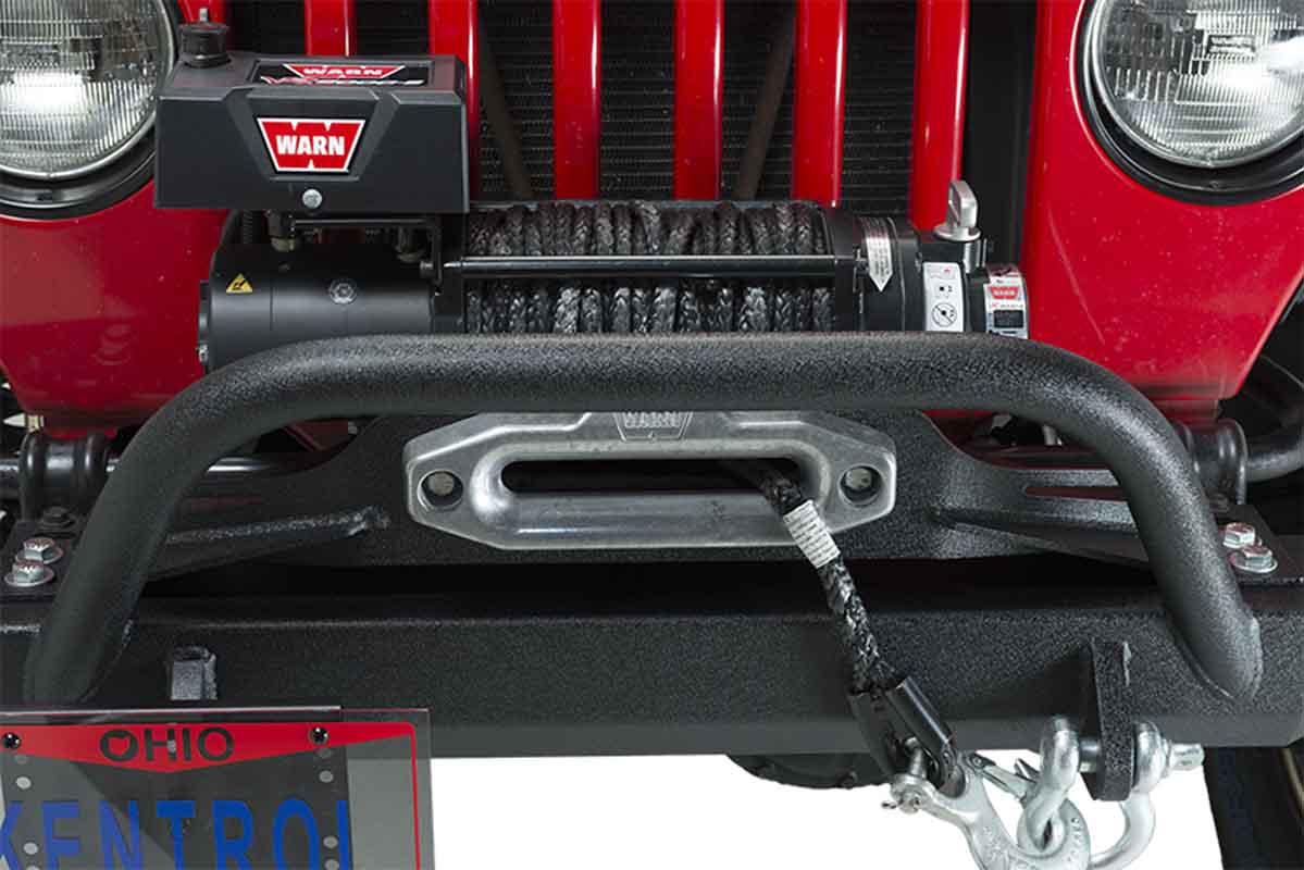 Kentrol 80706 Shackle Mounted License Plate Bracket - Textured Black